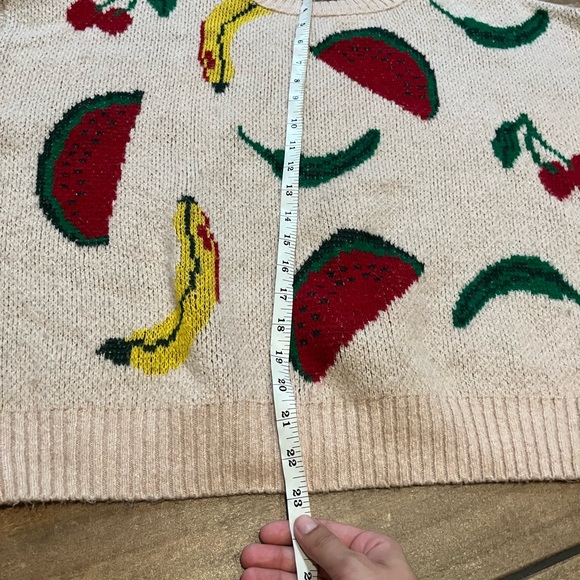 Urban outfitters fruit sweater medium - Picture 5 of 7